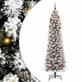 Árbol de Navidad artificial 210 cm PVC, Metal y Plástico en Decoración Festiva y Estacional | Comprar online en Foru.es