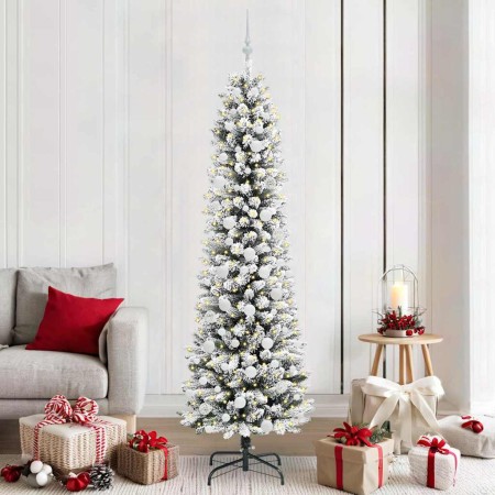 Árbol de Navidad artificial 210 cm PVC, Metal y Plástico en Decoración Festiva y Estacional | Comprar online en Foru.es