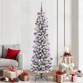 Árbol de Navidad artificial 210 cm PVC, Metal y Plástico en Decoración Festiva y Estacional | Comprar online en Foru.es