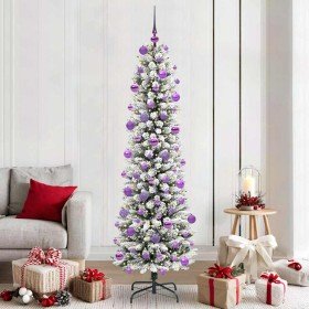Árbol de Navidad artificial 210 cm PVC, Metal y Plástico en Decoración Festiva y Estacional | Comprar online en Foru.es