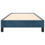 Estructura de cama de terciopelo azul 90x190 cm de vidaXL, Camas y somieres - Ref: Foro24-346950, Precio: 80,56 €, Descuento: %