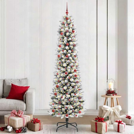 Árbol de Navidad artificial 240 cm PVC, Metal y Plástico en Decoración Festiva y Estacional | Comprar online en Foru.es