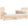 Sofá cama extraíble madera maciza de pino 2x(90x190) cm de vidaXL, Camas y somieres - Ref: Foro24-3124772, Precio: 177,60 €, ...