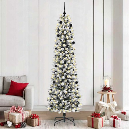 Árbol de Navidad artificial 240 cm PVC, Metal y Plástico en Decoración Festiva y Estacional | Comprar online en Foru.es