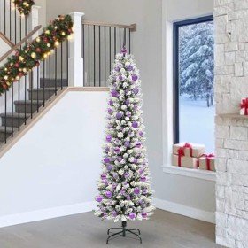Árbol de Navidad artificial 240 cm PVC, Metal y Plástico en Decoración Festiva y Estacional | Comprar online en Foru.es