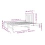 Sofá cama extraíble madera maciza de pino blanco 2x(90x190) cm de vidaXL, Camas y somieres - Ref: Foro24-3124758, Precio: 174...
