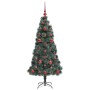 Árbol de Navidad Artificial Pre-iluminado con Juego de Bolas en Decoración Festiva y Estacional | Comprar online en Foru.es