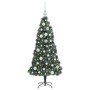 Árbol de Navidad Artificial Pre-iluminado con Juego de Bolas en Decoración Festiva y Estacional | Comprar online en Foru.es