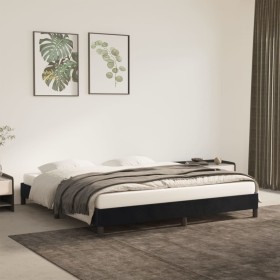Estructura de cama de terciopelo gris claro 160x200 cm de vidaXL, Camas y somieres - Ref: Foro24-346984, Precio: 104,45 €, De...