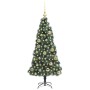 Árbol de Navidad artificial preiluminado con set de bolas Verde en Decoración Festiva y Estacional | Comprar online en Foru.es