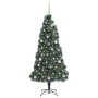 Árbol de Navidad artificial iluminado con juego de bolas 150 cm en Decoración Festiva y Estacional | Comprar online en Foru.es