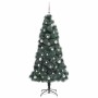 Árbol de Navidad artificial iluminado con juego de bolas 150 cm en Decoración Festiva y Estacional | Comprar online en Foru.es