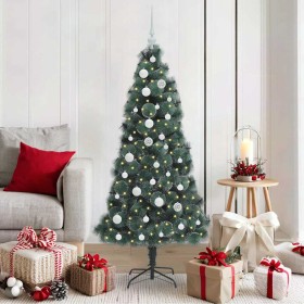 Árbol de Navidad artificial preiluminado con juego de bolas PET en Decoración Festiva y Estacional | Comprar online en Foru.es