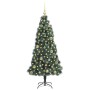 Árbol de Navidad Artificial Pre-iluminado con Juego de Bolas en Decoración Festiva y Estacional | Comprar online en Foru.es