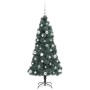Árbol de Navidad Artificial Pre-iluminado con Juego de Bolas en Decoración Festiva y Estacional | Comprar online en Foru.es