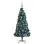 Árbol de Navidad artificial preiluminado con set de bolas Verde en Decoración Festiva y Estacional | Comprar online en Foru.es
