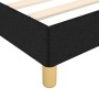 Estructura de cama con cabecero de tela negro 80x200 cm de vidaXL, Camas y somieres - Ref: Foro24-3124849, Precio: 128,49 €, ...