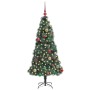 Árbol de Navidad artificial preiluminado con set de bolas Verde en Decoración Festiva y Estacional | Comprar online en Foru.es