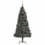 Árbol de Navidad artificial preiluminado con juego de bolas PET en Decoración Festiva y Estacional | Comprar online en Foru.es