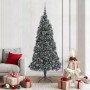 Árbol de Navidad artificial preiluminado con set de bolas Verde en Decoración Festiva y Estacional | Comprar online en Foru.es