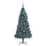 Árbol de Navidad artificial preiluminado con conjunto de bolas en Decoración Festiva y Estacional | Comprar online en Foru.es