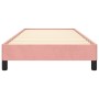Estructura de cama de terciopelo rosa 80x200 cm de vidaXL, Camas y somieres - Ref: Foro24-346945, Precio: 74,27 €, Descuento: %