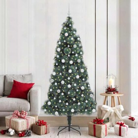 Árbol de Navidad artificial preiluminado con juego de bolas PET en Decoración Festiva y Estacional | Comprar online en Foru.es
