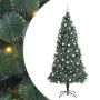 Árbol de Navidad artificial preiluminado con juego de bolas PET en Decoración Festiva y Estacional | Comprar online en Foru.es