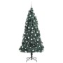 Árbol de Navidad artificial preiluminado con juego de bolas PET en Decoración Festiva y Estacional | Comprar online en Foru.es