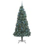 Árbol de Navidad Artificial Pre-iluminado con Juego de Bolas en Decoración Festiva y Estacional | Comprar online en Foru.es