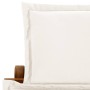 Tumbonas con cojines 2 uds madera maciza acacia blanco crema de vidaXL, Tumbonas - Ref: Foro24-3155473, Precio: 301,31 €, Des...