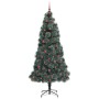 Árbol de Navidad artificial preiluminado con juego de bolas PET en Decoración Festiva y Estacional | Comprar online en Foru.es