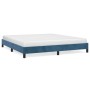 Estructura de cama de terciopelo azul 180x200 cm de vidaXL, Camas y somieres - Ref: Foro24-346992, Precio: 113,93 €, Descuent...