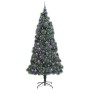 árbol de Navidad artificial preiluminado con set de bolas Verde en Decoración Festiva y Estacional | Comprar online en Foru.es