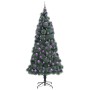 árbol de Navidad artificial preiluminado con set de bolas Verde en Decoración Festiva y Estacional | Comprar online en Foru.es