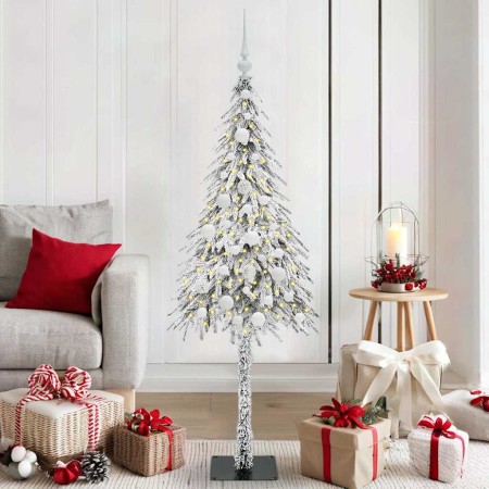Árbol de Navidad con 150 LED con soporte 150 cm PE y Acero en Decoración Festiva y Estacional | Comprar online en Foru.es