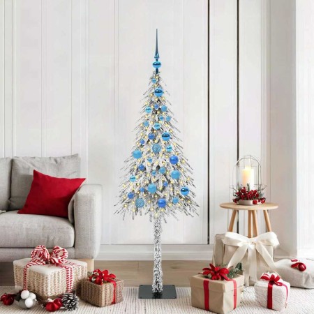 Árbol de Navidad con 150 LED con soporte 150 cm PE y Acero en Decoración Festiva y Estacional | Comprar online en Foru.es