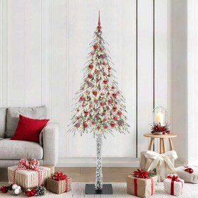 Árbol de Navidad con 300 LED con soporte 210 cm PE y Acero en Decoración Festiva y Estacional | Comprar online en Foru.es