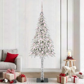 Árbol de Navidad con 300 LED con soporte 210 cm PE y Acero en Decoración Festiva y Estacional | Comprar online en Foru.es