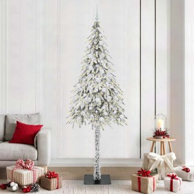 Árbol de Navidad con 300 LED con soporte 210 cm PE y Acero en Decoración Festiva y Estacional | Comprar online en Foru.es