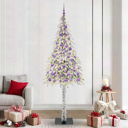 Árbol de Navidad con 300 LED con soporte 210 cm PE y Acero en Decoración Festiva y Estacional | Comprar online en Foru.es
