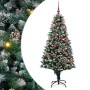 Árbol de Navidad artificial Verde 150 cm PVC y Acero y Plástico en Decoración Festiva y Estacional | Comprar online en Foru.es