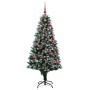Árbol de Navidad artificial Verde 150 cm PVC y Acero y Plástico en Decoración Festiva y Estacional | Comprar online en Foru.es