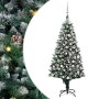 Árbol de Navidad artificial Verde 180 cm PVC y Acero y Plástico en Decoración Festiva y Estacional | Comprar online en Foru.es