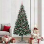 Árbol de Navidad artificial Verde 210 cm PVC y Acero y Plástico en Decoración Festiva y Estacional | Comprar online en Foru.es