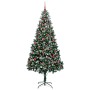 Árbol de Navidad artificial Verde 210 cm PVC y Acero y Plástico en Decoración Festiva y Estacional | Comprar online en Foru.es