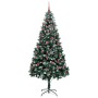 Árbol de Navidad artificial Verde 210 cm PVC y Acero y Plástico en Decoración Festiva y Estacional | Comprar online en Foru.es