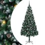 Árbol de Navidad artificial Verde 210 cm PVC y Acero y Plástico en Decoración Festiva y Estacional | Comprar online en Foru.es