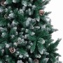 Árbol de Navidad artificial Verde 210 cm PVC y Acero y Plástico en Decoración Festiva y Estacional | Comprar online en Foru.es