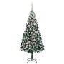 Árbol de Navidad artificial Verde 210 cm PVC y Acero y Plástico en Decoración Festiva y Estacional | Comprar online en Foru.es